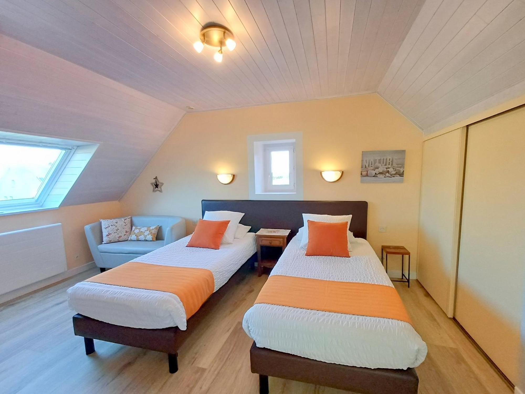 Au Calme A 10Mn Des Baies De Douarnenez Et Audierne Avec Cuisine A Disposition Mahalon Exteriör bild